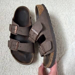 Birkenstock in mocha